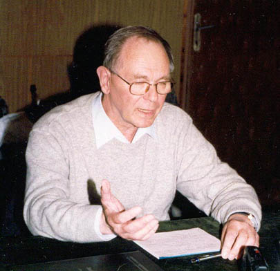 Проф. Карл Гутшмидт, почетен доктор на ПУ "Паисий Хилендарски".